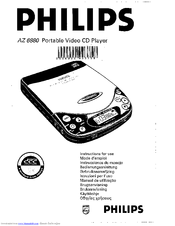 Philips AZ 6880 Instructions For Use Manual