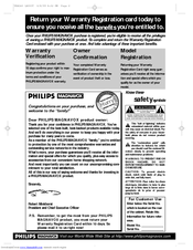 Philips/Magnavox VRX260AT98 User Manual