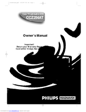 Philips Magnavox CCZ254AT Owner's Manual