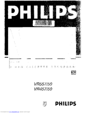 Philips VR557/50 User Manual