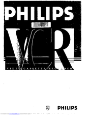 Philips VR 456 Operating Instructions Manual