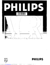 Philips VR 647 Operating Manual