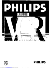 Philips VR 632/13 Operating Manual