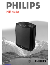 Philips HR 4342 User Manual