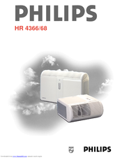 Philips HR4368/22 User Manual