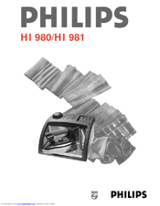 Philips HI981/03 User Manual
