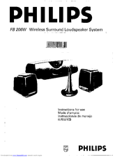 Philips FB206W/00 Instructions For Use Manual