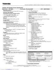 Toshiba PSLL0U-01H00D - Satellite L505-S6951 Laptop Computer User Manual