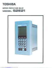 Toshiba S2E21 Product Manual