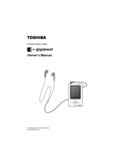 Toshiba Portable MP3 Player Owner's Manual