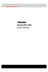 Toshiba e740 User Manual