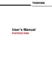 Toshiba PPR40U-00J00S User Manual