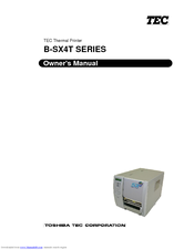 Toshiba B-SX4T Series Owner's Manual