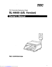 TEC TEC SL-6600 Owner's Manual