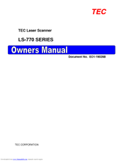 TEC TEC LS-770 SERIES Owner's Manual