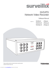 Surveillix NVS32-X Software Manual