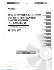 Toshiba SD-V594 Owner's Manual