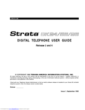 Toshiba Strata DK 24 User Manual