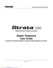 Toshiba Strata Ctx Dkt2020 S Manuals Manualslib
