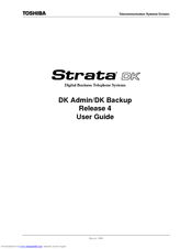 Toshiba Strata DK Admin User Manual