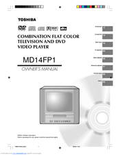 Toshiba MD14FP1 Owner's Manual
