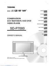 Toshiba SD-P7000 Owner's Manual