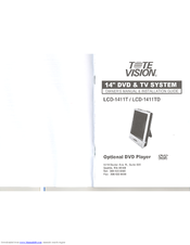 Tote Vision LCD-1411TW Owner's Manual And Installation Manual