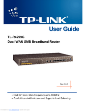 TP-Link TL-R4299G User Manual