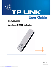 TP-Link TL-WN827N User Manual