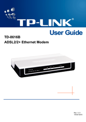 TP-Link TD-8616B User Manual