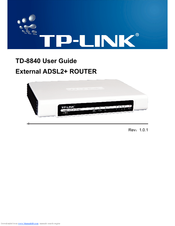 TP-Link TD-8840 User Manual