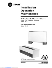 Trane LO UniTrane Installation & Operation Manual