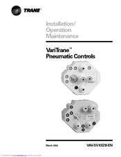 Trane VariTrane VAV-SVX02B-EN Installation Operation & Maintenance