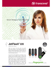 Transcend JetFlash 220 Brochure & Specs