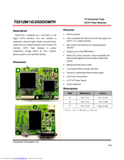 Transcend TS1GSDOM7H Technical Information