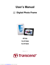 Transcend PF705 User Manual