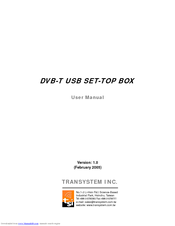 Transystem DVB-USB User Manual