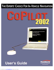 TravRoute CoPilot 2002 User Manual
