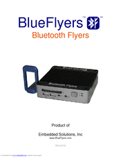 Embedded Solutions Bluetooth R91007G Manual
