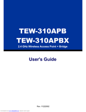 TRENDnet TEW-310APBX User Manual