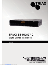 Triax ST-HD527CI User Manual