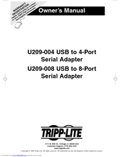 Tripp Lite U209-008 Owner's Manual