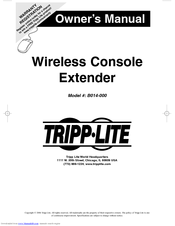 Tripp Lite Wireless Console Extender B014-000 Owner's Manual