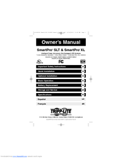 Tripp Lite 1500SLT Owner's Manual