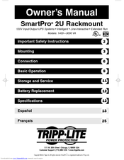 Tripp Lite 1400VA Owner's Manual