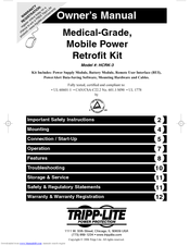Tripp Lite HCRK-3 Owner's Manual
