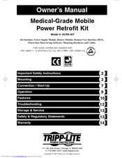 Tripp Lite HCRK-INT Owner's Manual