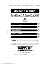 Tripp Lite UL1778 Owner's Manual