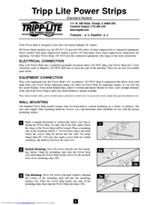 Tripp Lite SS7415-15 Owner's Manual