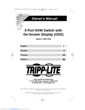 Tripp Lite B007-008 Owner's Manual